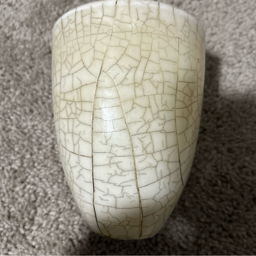 Vance Kitira Elephant Tusk Goblet Candle Cinnamon Spice